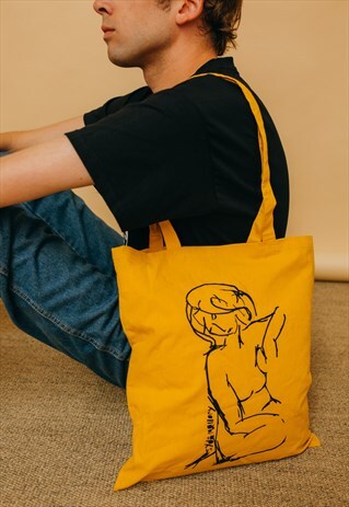 NUDES SKETCH TOTE BAG