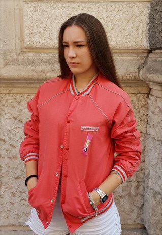 VINTAGE RARE 90'S ADIDAS COLLEGE BOMBER SHELL JACKET COD.8-3