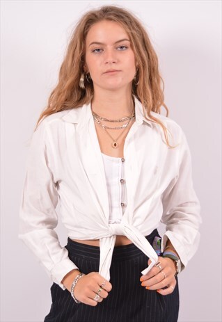 VINTAGE VALENTINO SHIRT WHITE