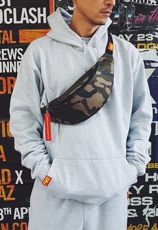 MINIMALIST BUM BAG FANNYPACK CAMO