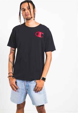 VINTAGE 90S CHAMPION SPORT T-SHIRT / S3454