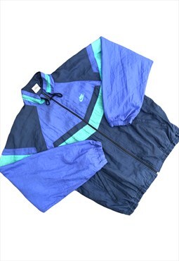 Vintage 90s Nike shell track jacket. L