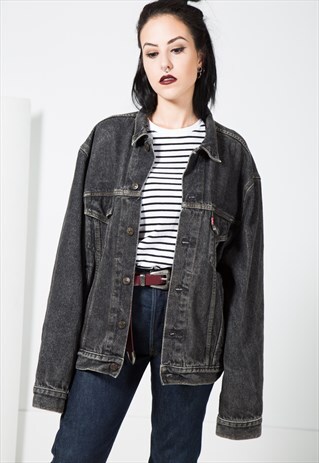 VINTAGE 80S LEVI'S DENIM JACKET / 0004 / 902