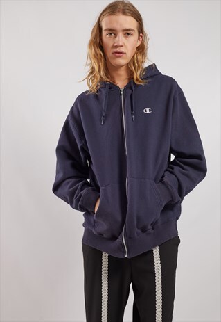 VINTAGE CHAMPION ZIP-UP HOODIE