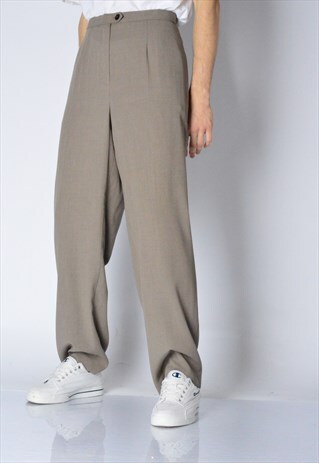VINTAGE 90S UNISEX BEIGE PANTS