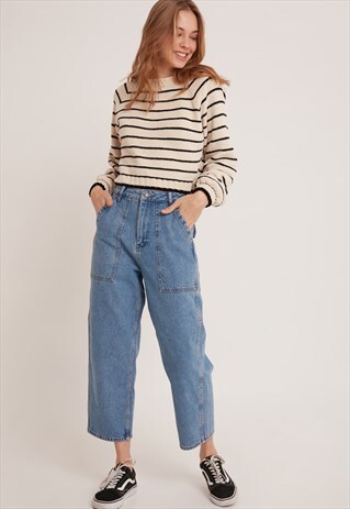 COMBAT JEANS - LIGHT DENIM BLUE