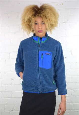 VINTAGE 90'S PATAGONIA ZIP-UP FLEECE