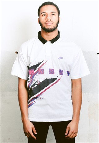 VINTAGE BOLD NIKE POLO SHIRT
