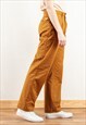 VINTAGE WOMEN 70'S CASUAL TROUSERS 