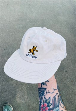 Rare stussy bear Embroidered Hat Cap
