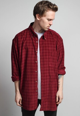VINTAGE OVERSIZED CORDUROY SHIRT