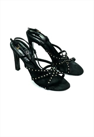 Valentino Heels y2k diamonte strappy party shoe