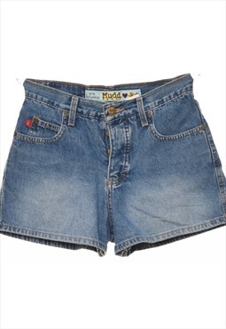 Vintage Mudd Jeans Stone Wash 1990s Denim Shorts - W25 L3