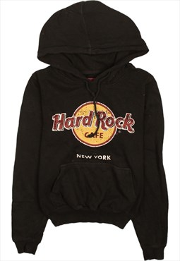 Vintage 90's Hard Rock Cafe Hoodie Spellout Pullover New