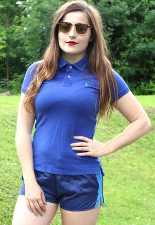 VINTAGE RALPH LAUREN POLO SHIRT - SMALL - T-SHIRT CLASSIC