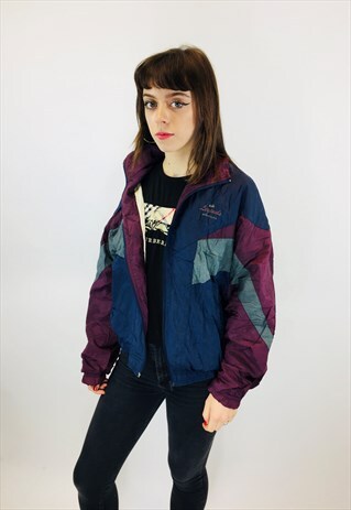 VINTAGE FESTIVAL 80S RAVE WINDBREAKER JACKET