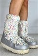 VINTAGE Y2K GUESS MOON BOOTS SNOW SHOES SKI 