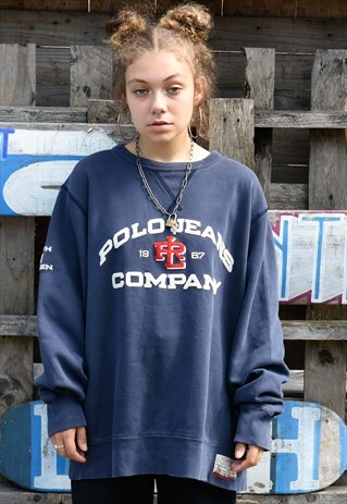 VINTAGE POLO JEANS SWEATSHIRT