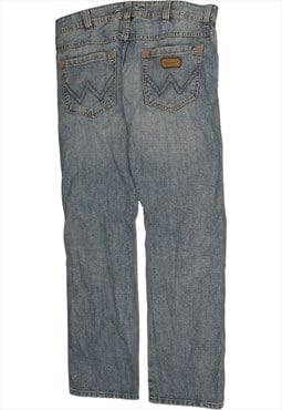 Wrangler 90's Straight Leg Baggy Trousers / Pants 34 Blue