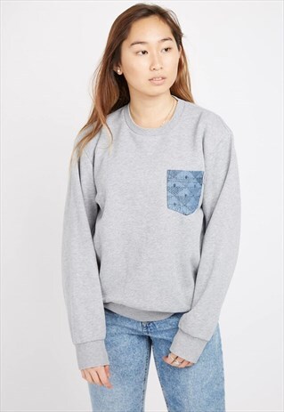 VINTAGE GREY CARHARTT SWEATSHIRT