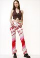 GIANNI VERSACE JEANS COUTURE PANTS SEA SHELL SIZE SMALL 5571