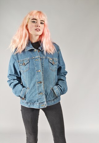 VINTAGE LEVI'S MID BLUE DENIM JACKET