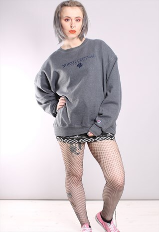 VINTAGE CHAMPION "NORTH CENTRAL" SWEATSHIRT