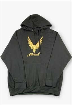 Vintage maverick graphic hoodie black 2xl BV17432