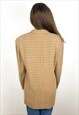 BEIGE NEW WOOL OVERSIZED JACKET