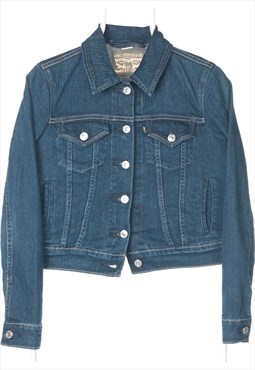 Vintage 90's Levi's Denim Jacket Button Up Blue Xsmall (wome