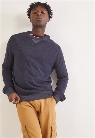 VINTAGE NAUTICA LIGHT JUMPER NAVY