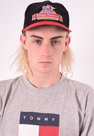 MENS VINTAGE CAP ONE SIZE BLACK 90S
