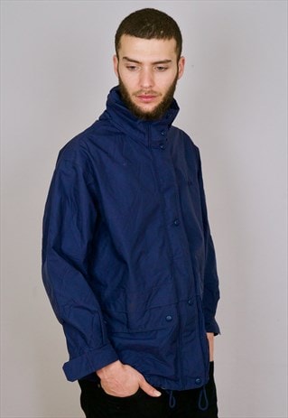 VINTAGE 90S FILA COAT NAVY