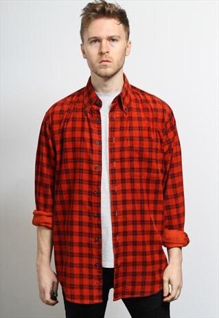 VINTAGE CORDUROY CORD SHIRT