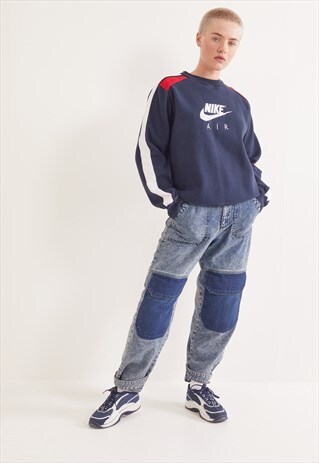 VINTAGE NIKE SWEATSHIRT NAVY