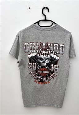 Harley Davidson Orlando grey T-shirt small 