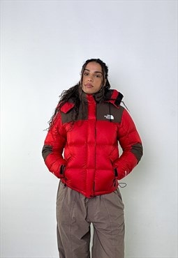 Red 90s The North Face 800 Series Puffer Jacket Coat