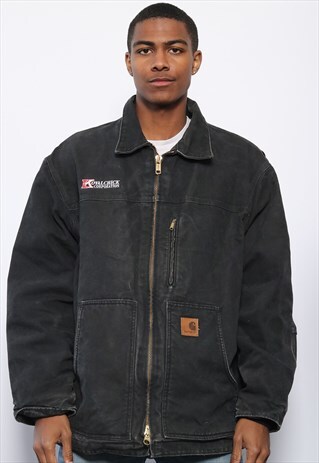 VINTAGE CARHARTT WORKWEAR JACKET BLACK