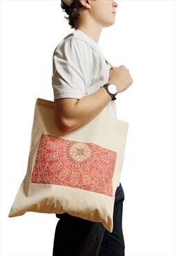 Psychedelic Pattern Tote Bag The Grammar of Ornament