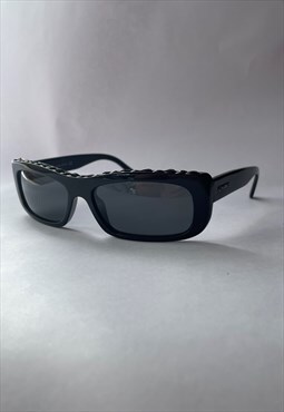 Chanel black sunglasses