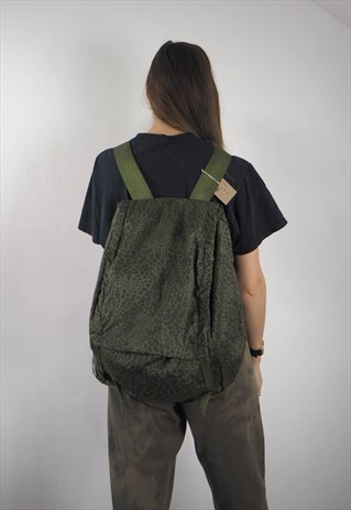 VINTAGE KHAKI LARGE BACKPACK