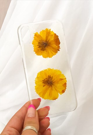 PRESSED FLOWER PHONE CASE FOR THE IPHONE X AND IPHONE XS