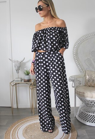 CO-ORDINATES TOP AND TROUSERS