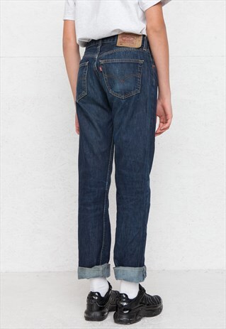VINTAGE BLUE LEVI'S 501 FIT DENIM JEANS
