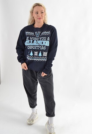 CHAMPION VINTAGE CHRISTMAS JUMPER GJ4707