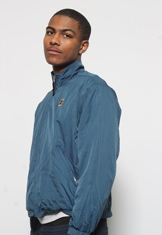 VINTAGE NIKE COURT TRACK JACKET BLUE