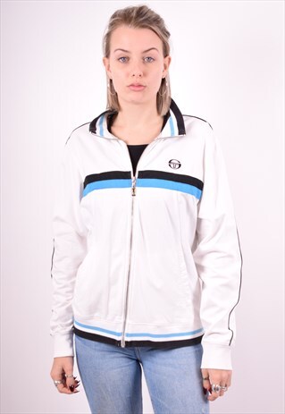 SERGIO TACCHINI WOMENS VINTAGE TRACKSUIT JACKET MEDIUM 90'S
