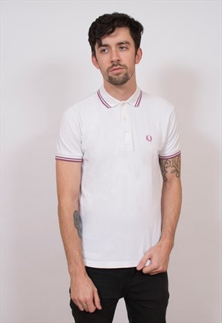 VINTAGE FRED PERRY POLO SHIRT M