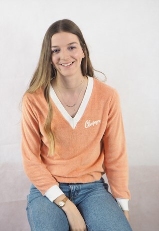 VINTAGE CORAL CHAMPAGNE JUMPER