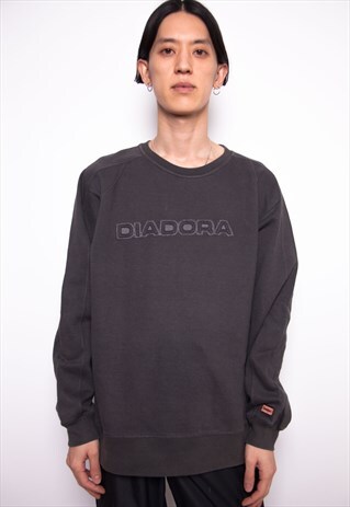 VINTAGE 90S DIADORA BIG LOGO SWEATSHIRT ID:3627
